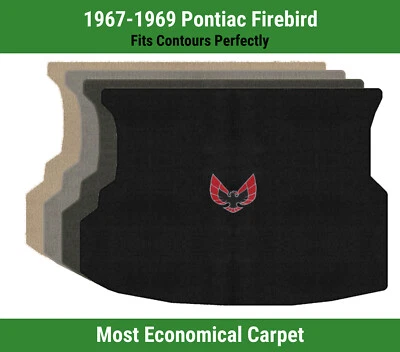 Alfombra de maletero Lloyd Velourtex para Pontiac Firebird '67-69 con Firebird Bird Foto 1 de 4