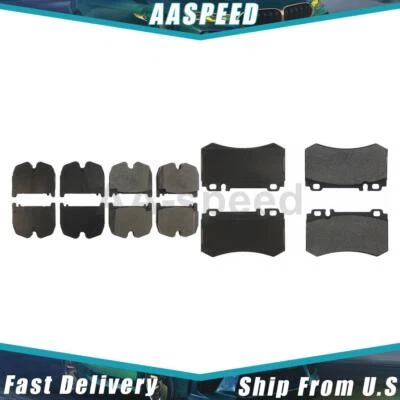 Front Rear Brake Pads For Mercedes-Benz SL55 AMG 2008 2007 2006 2005 2004 2003 - Image 1 of 4