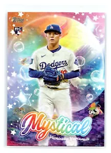 2024 Topps Update #MYS-13 Yoshinobu Yamamoto Mystical - Picture 1 of 2