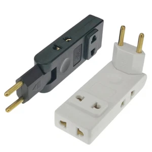 4 In 1 Outlet Extension EU Electrical Socket 180 Degree Plug Adapter ConvertePW - Picture 1 of 10