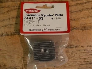 74411-03 .16 Cylinder Head - Kyosho GT16S-P Nitro Engine GT16S Vintage Airplanes - Picture 1 of 4