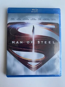 SEALED Man of Steel (Blu-ray, 2013) Henry Cavill, Amy Adams & Russell Crowe - Imagen 1 de 2