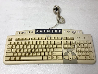Compaq Genuine Desktop USB Vintage USB Keyboard  SDM4540UL - Image 1 of 4