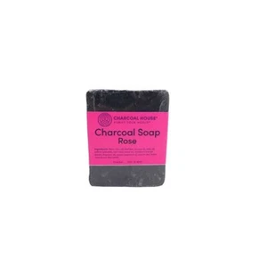 Rose Soap with Activated Charcoal 50% off by Charcoal house - Picture 1 of 2
