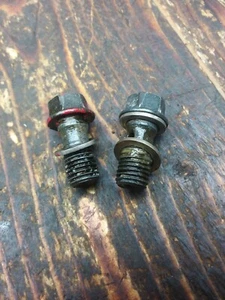 1998-1999 1998 honda cbr900rr oem rear brake banjo bolts - Picture 1 of 4