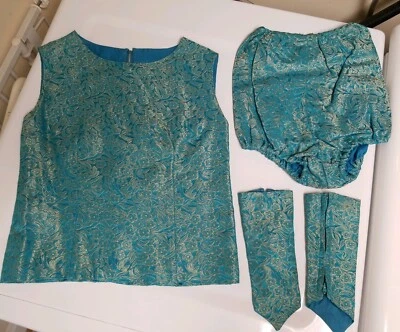 Traje de Disfraz Majorette Giratorio Bastón Juvenil Personalizado ALTA CALIDAD De Colección Foto 1 de 4