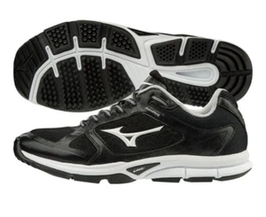 MIZUNO UTILITY SOFTBALL SCARPA DA GINNASTICA TAPPETO ERBOSO TACCHETTI NERO BIANCO DONNA TAGLIA 5,5 - Foto 1 di 3