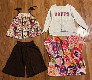 4pc Girls Lot Xhilaration Crazy 8 Childrens Place MisTeeV-us Size 4-6 Tank - Picture 1 of 7