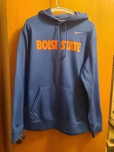 Men’s Nike Boise State Broncos NCAA Performance Dri Fit Hoodie Large  - Picture 1 of 3
