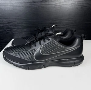 Scarpe Nike Explorer 2 Uomo Taglia 11 Nero Tacchetti Golf 849957-001 NUOVE - Leggi - Foto 1 di 11