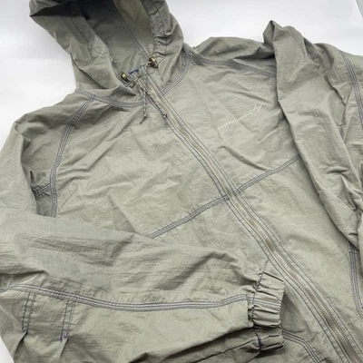 Vtg Gear For Sports Jacket Windbreaker Med Hooded  Nylon Green Lockheed Martin - Image 1 of 4