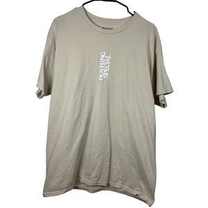 Nothing Special Logo T-Shirt Men’s Large Tan Zumiez Streetwear - Picture 1 of 5