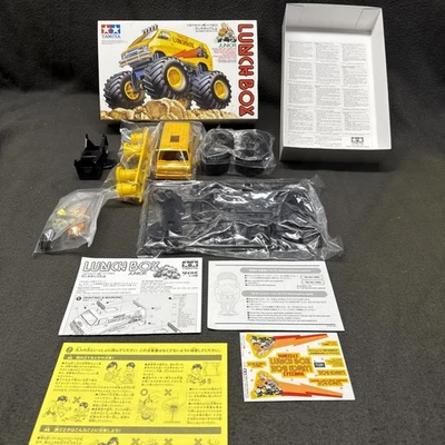 Tamiya Lunchbox Mini Jr 4wd 1/32 Opened Sealed Inside 1987 Dated Original junior - Image 1 of 4