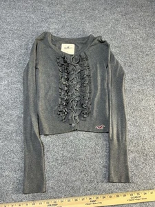 Vintage Y2K Hollister besticktes Damen Baby Puppe Langarmshirt Gr. Small - Bild 1 von 5