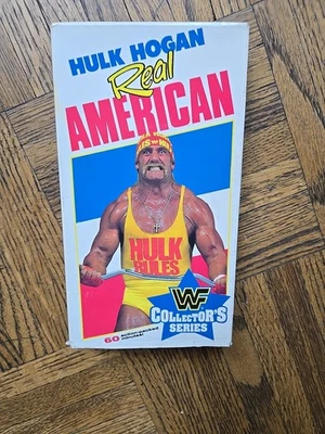 Hulk Hogan Real American VHS WWF Collectors Series Andre Mean Gene WS901 - Image 1 of 3