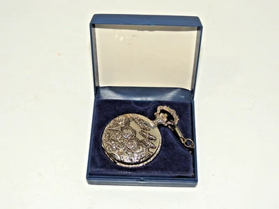 "Remington ""200 лет" Свободы» серебристого тона карманные часы с цепочкой, коробка, работает - Изображение 1 из 4