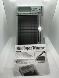 Mini paper trimmer SUPER TRIMMER With storage compartments - Picture 1 of 7
