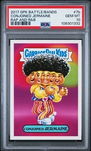 PSA 10 GEM MT 2017 Battle ofthe Bands 7b CONJOINED JERMAINE RAP AND R&B GPK CARD - Picture 1 of 2