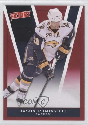 2010-11 Upper Deck Victory Red Jason Pominville #21 - Image 1 of 2