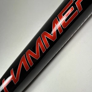 Easton Hammer Softballschläger SP9 schwarz rot Slowpitch 34" 30oz 2 1/4" Lauf gebraucht - Bild 1 von 9