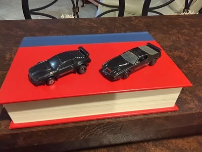 1982 Matchbox Kidco BURNIN KEY CAR NO KEY Knight Rider Car Black Trans Am & Kitt - Image 1 of 4
