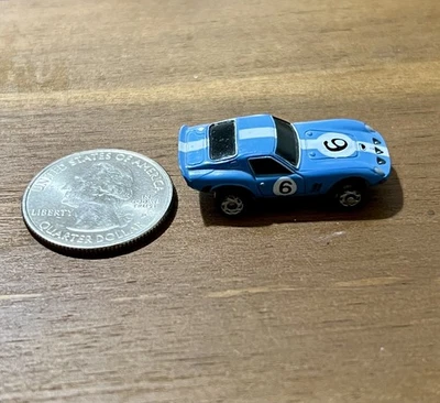 Micro Máquinas Ferrari 250 GTO Nº 6 Blue Galoob 1989 Vintage Foto 1 de 3