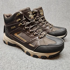 Skechers Outdoor Wanderschuhe Herren Gr. 14 braun Air Cooled Memory Foam Relax Fit - Bild 1 von 14