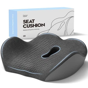 Seat Cushion for Office Chair, Sciatica and Tailbone Pain Relief Cushion, Coc... - Picture 1 of 3
