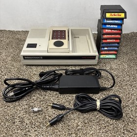 Mattel Intellivision II Console Bundle With Games And Cables Tested