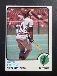 1973 Topps #130 - PETE ROSE - Cincinnati Reds - Crease - Picture 1 of 5