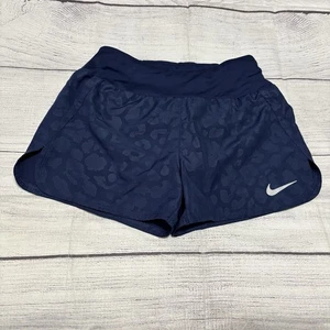 Nike DRI-FIT Damen Größe XS Laufen Fitnessstudio Trainingsshorts DD6030-010 dunkelblau - Bild 1 von 13