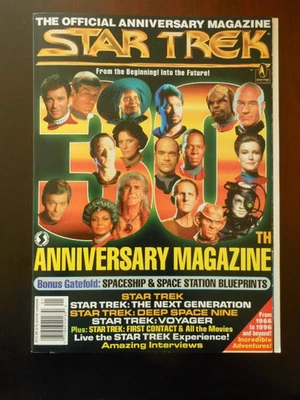 Star Trek Official 30th Anniversary Magazine Beginning to Future Starlog 1996 - Image 1 of 4