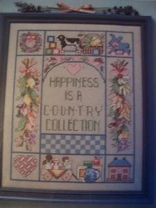 Revista Happiness Country Collection patrón punto de cruz (G) - Imagen 1 de 1