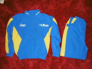 Getragener Tactel Asics vintage Traningsanzug Quelle München/Fürth Sportanzug - Bild 1 von 6