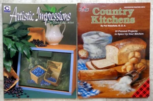 Pat Wakefirld Author - Acrylic  & Oil Decorative Art Books - Lot of 2 Books - Picture 1 of 3