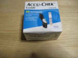 ACCU-CHEK Guide 1 x 50 Stück Teststreifen MHD 17.12.2025 Neu und OVP! - Bild 1 von 3