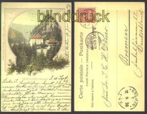 Schweiz Tete-Noire Valais farb-AK 1898 (a0496) - Bild 1 von 1