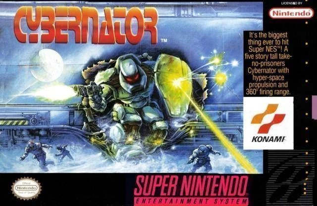 Cybernator (Nintendo SNES Game) - Image 1 of 1