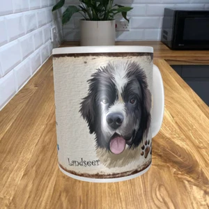 Landseer Dog 11oz Coffee Mug My Dog's Rules Theme 991DRMUG - Picture 1 of 2