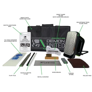 KIT DE AFINACIÓN SNOWBOARD COMPLETO DEMONIO INCLUYE CERA - Imagen 1 de 1