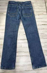 Boys Wrangler Flex Denim Blue Jeans - 5RHBWIN - Size 16 Reg 30x30 S1 - Picture 1 of 7