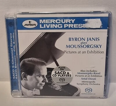 SACD: Byron Janis Plays Moussorgsky - Super Audio CD Hybrid Living Presence - Изображение 1 из 2