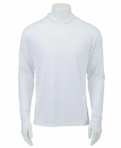 Paragon Adult Long Sleeve UPF 50+ T-Shirt Fishing Boat UV Protection Hood Hooded - Picture 1 of 8