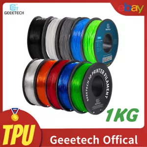1kg/roll TPU Filaments Geeetech 3D Printer Filament 1.75mm Flexible Filament 95A - Picture 1 of 27