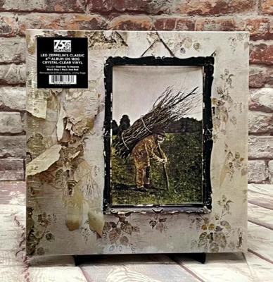 Led Zeppelin - "IV" - Clear Vinyl - New / Sealed - 180G - Stairway To Heaven - Image 1 of 4