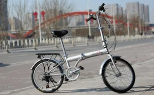 DS Home unYOUsual U Transformer 20" Folding City Bike Bicycle 6 Speed Shimano Ge - Picture 1 of 2