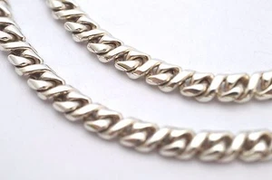 Herren/Damen 925 Sterlingsilber Kette Halsketten. 20"/50 cm, 45,6 - 48,5 Gramm - Bild 1 von 12