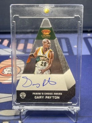 2012-2013 Panini Crown Royals Panini’s Choice Award Gary Payton /15 RARE - Image 1 of 2