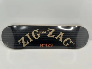 Zig Zag Rolling Papers No 429 Skateboard Deck Black HTF - Picture 1 of 2