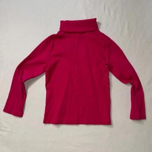 Gymboree Fuchsia Pink Turtleneck Girl’s 5 Shirt Classic winter Top Pullover Warm - Picture 1 of 5